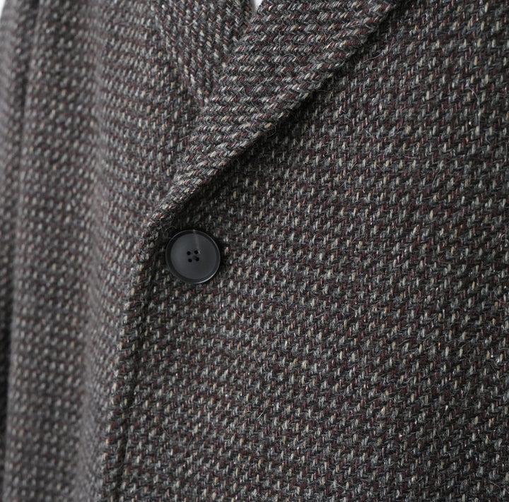 25AW】AURALEE ALPACA WOOL SILK TWEED SOUTIEN COLLAR COAT – Chum!