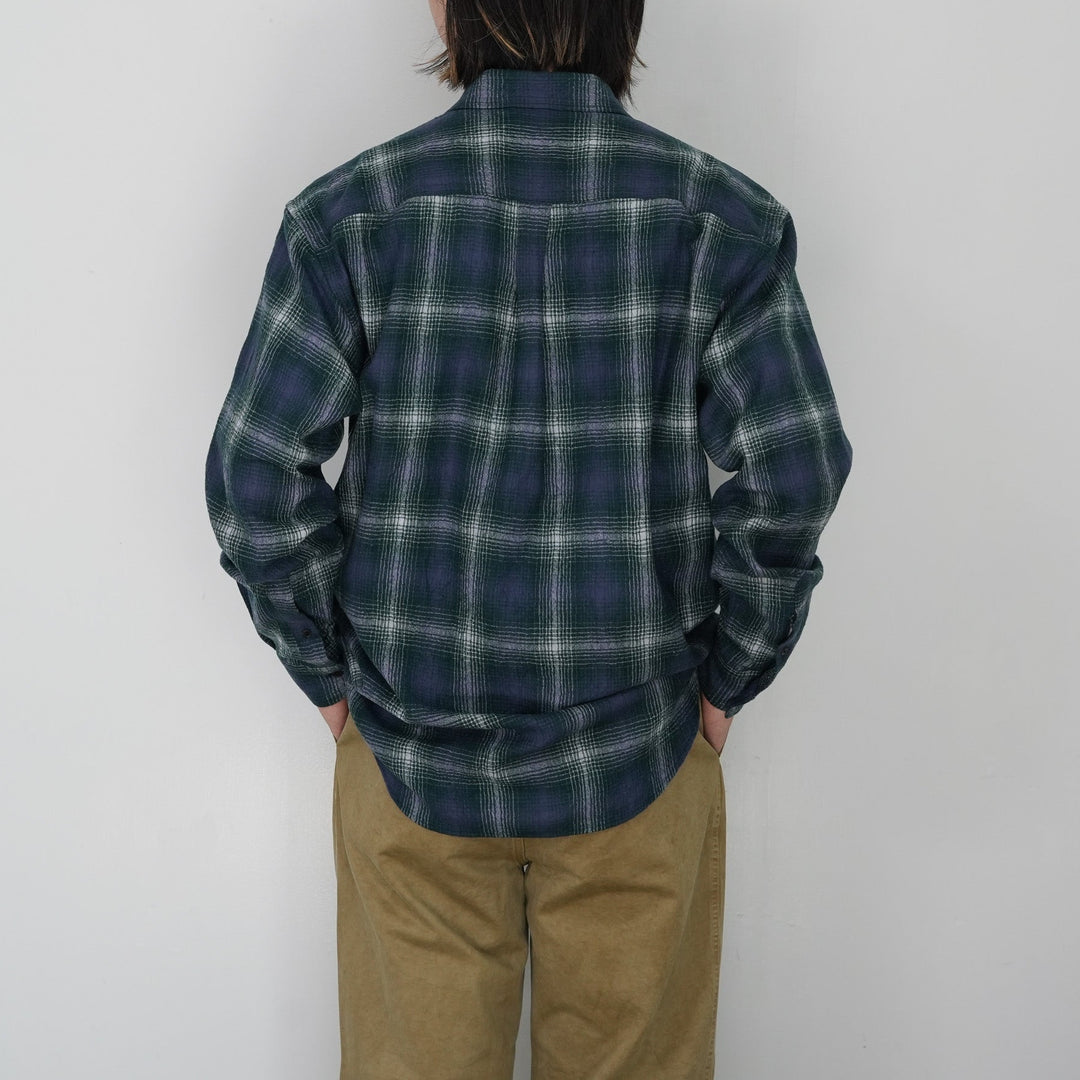 25AW】AURALEE AIRY WOOL CHECK SHIRT 