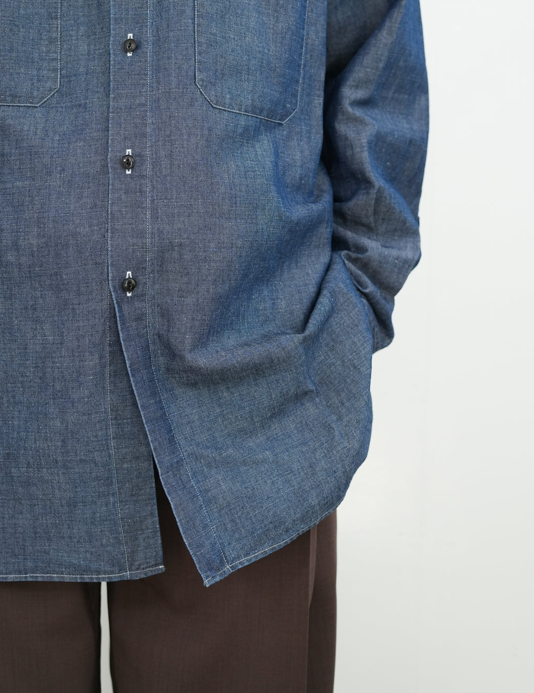 26SS】BISOWN COTTON LINEN CAMBRAY SHIRTS – Chum!