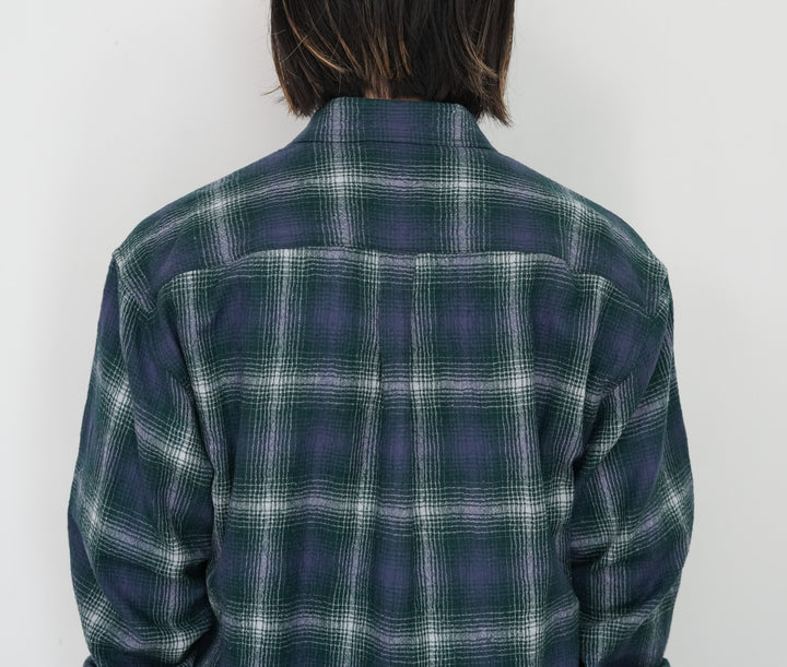 25AW】AURALEE AIRY WOOL CHECK SHIRT 