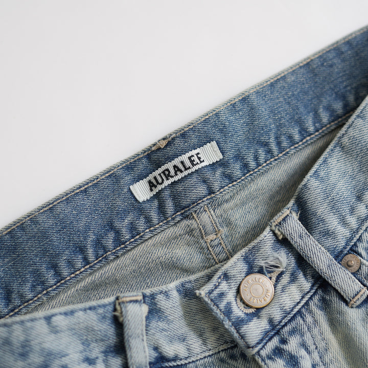 26SS】AURALEE FADED SELVEDGE LIGHT DENIM PANTS – Chum!