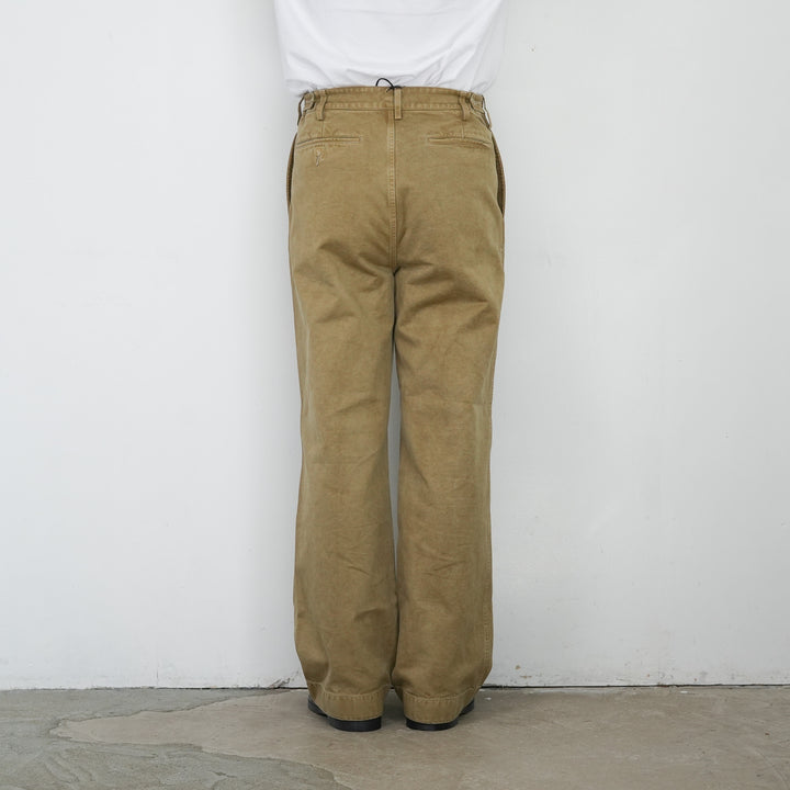 パンツ <AURALEE> PRODUCT DYED FINX CHINO PANTS PRODUCT DYED FINX CHINO ONE-TUCK PANTS - AURALEE Official Website