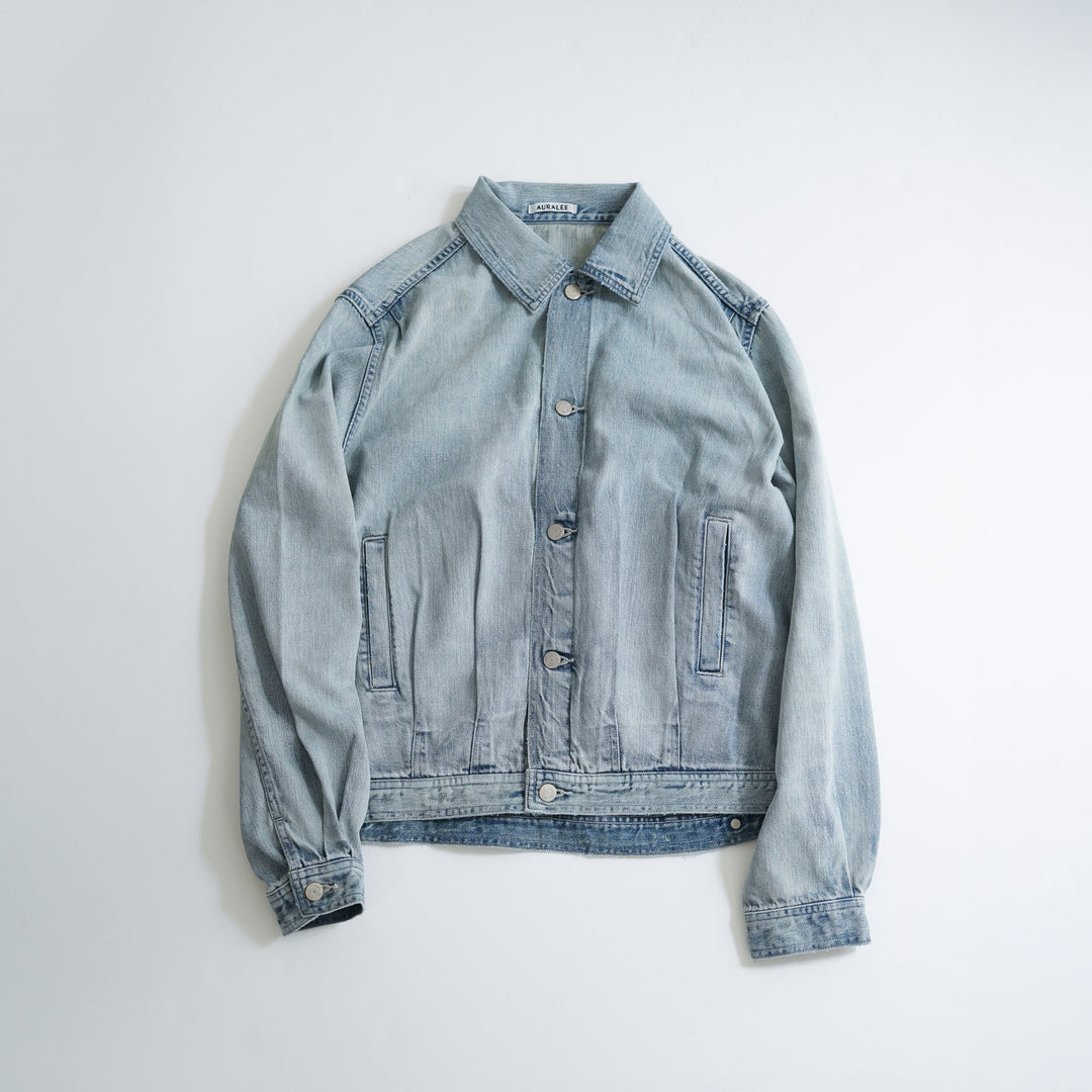 26SS】AURALEE FADED SELVEDGE LIGHT DENIM BLOUSON – Chum!