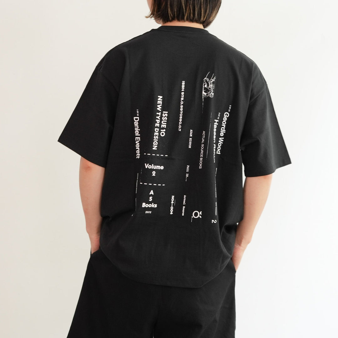 FreshService AS×FS CORPORATE S/S TEE “BOOK STACK” - BLACK – Chum!