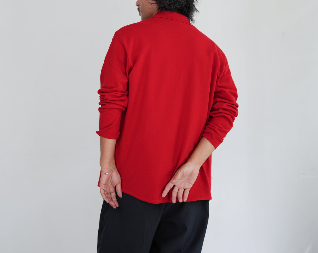 25AW】AURALEE HIGH TWIST WOOL KNIT SHIRT CARDIGAN 