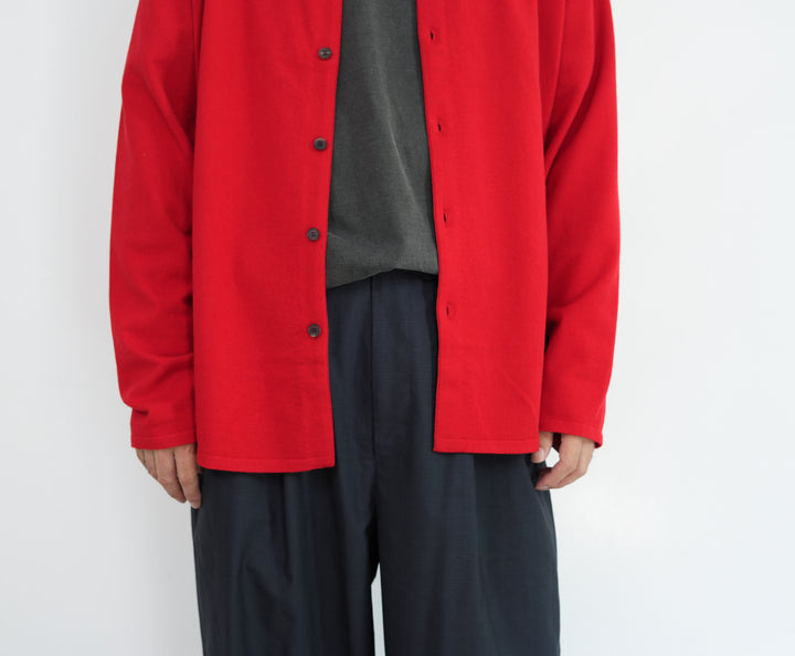 25AW】AURALEE HIGH TWIST WOOL KNIT SHIRT CARDIGAN 