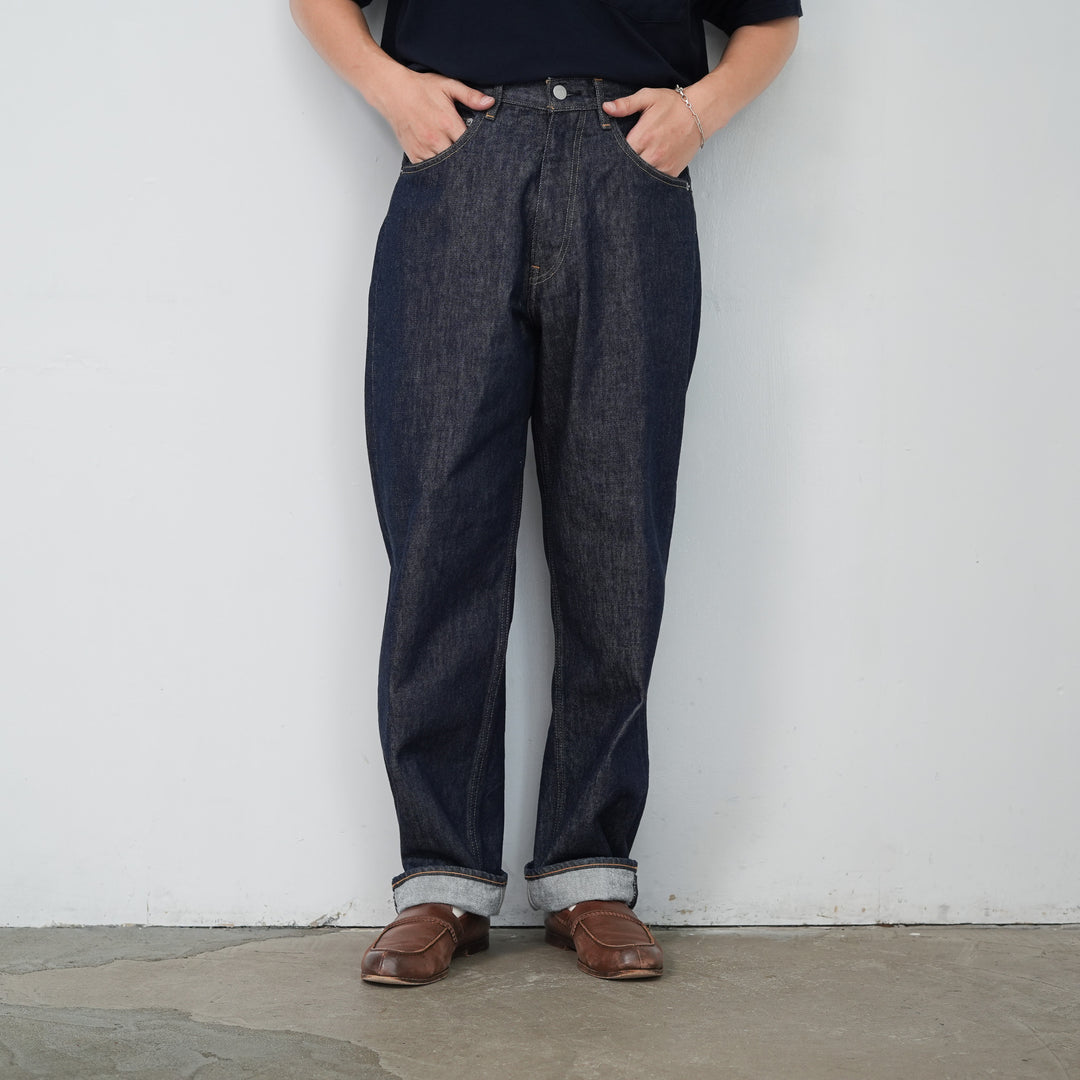 26AW】AURALEE HARD TWIST DENIM WIDE PANTS