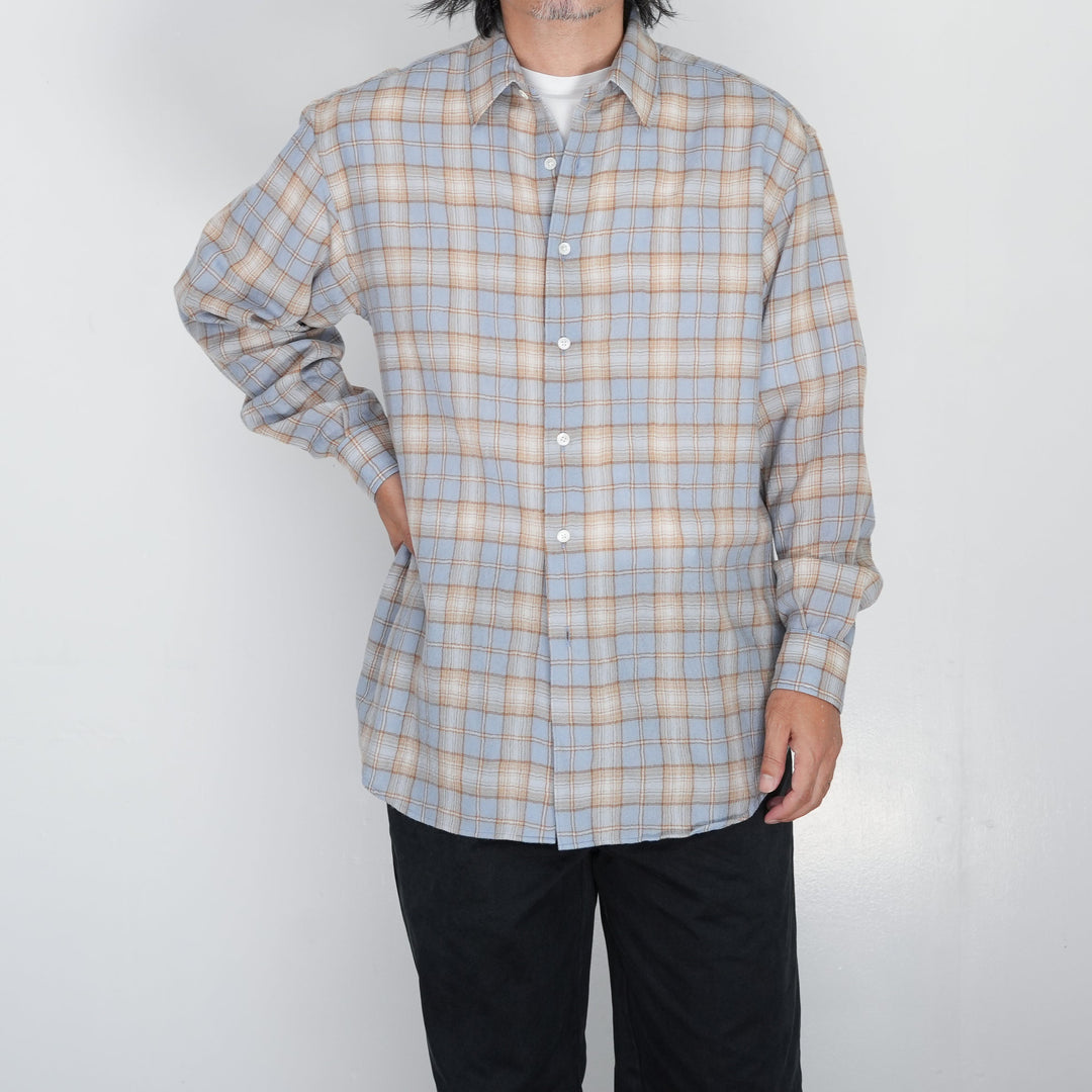 トップス AURALEE 25AW AIRY WOOL CHECK SHIRT 5 Airy Wool Check Shirt – La Garçonne