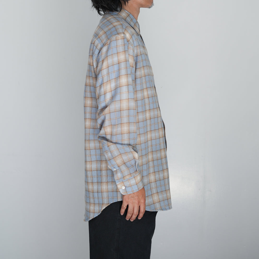 25AW】AURALEE AIRY WOOL CHECK SHIRT 