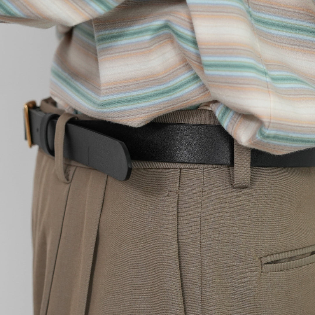 Auralee Square buckle belt - M 新品 25AW】AURALEE SQUARE BUCKLE BELT – Chum!