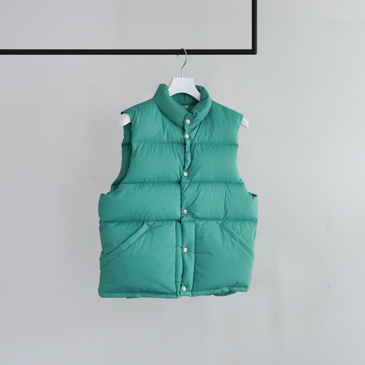 25AW】AURALEE SUPER LIGHT NYLON RIPSTOP DOWN VEST 