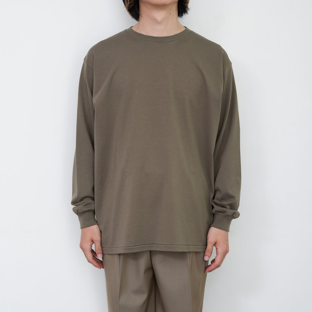 【qwert❣️新品未使用❣️】AURALEE オーバーサイズフーディ 25AW】AURALEE LUSTER PLAITING L/S TEE 