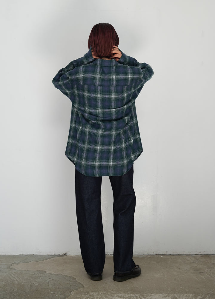 25AW】AURALEE AIRY WOOL CHECK SHIRT 