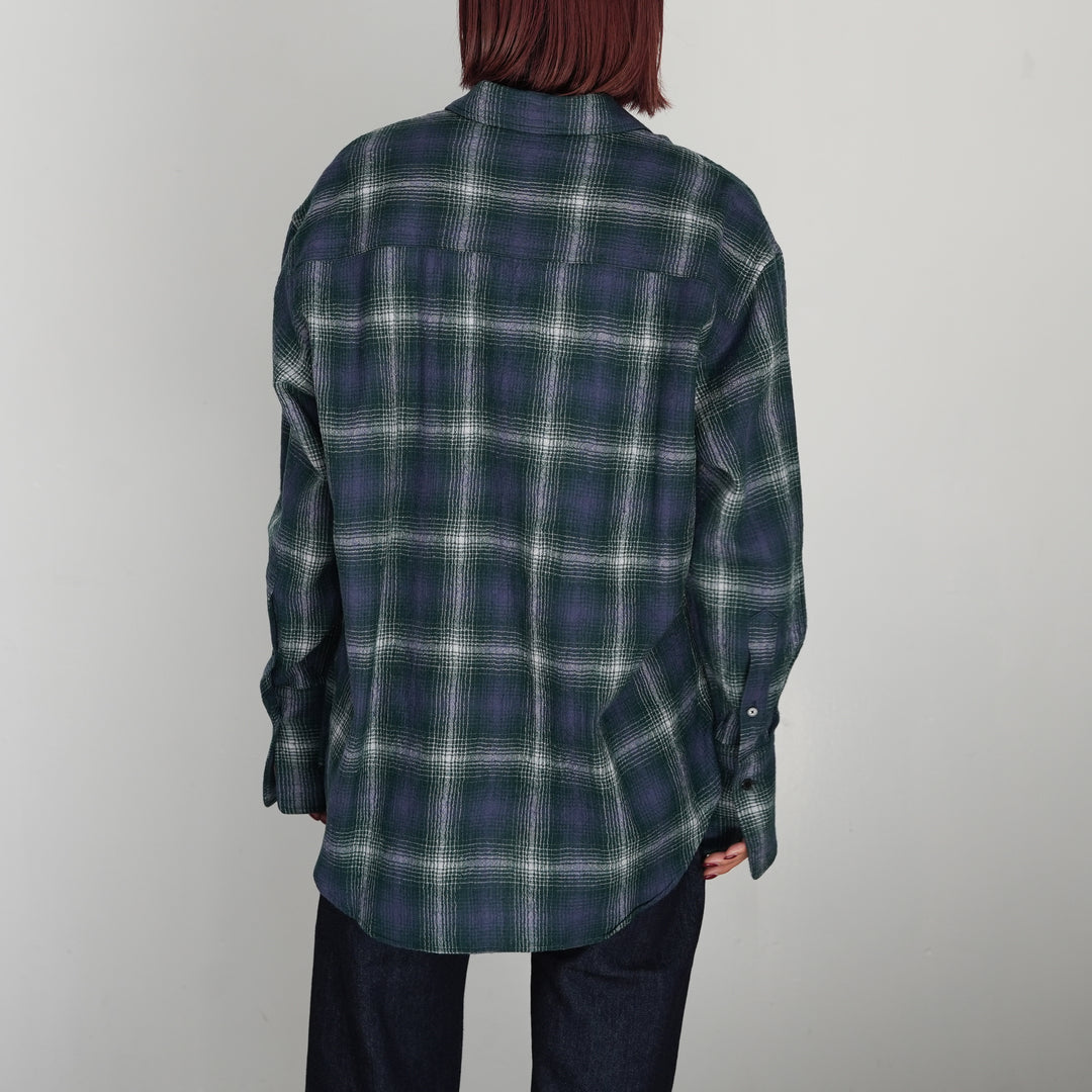 25AW】AURALEE AIRY WOOL CHECK SHIRT 