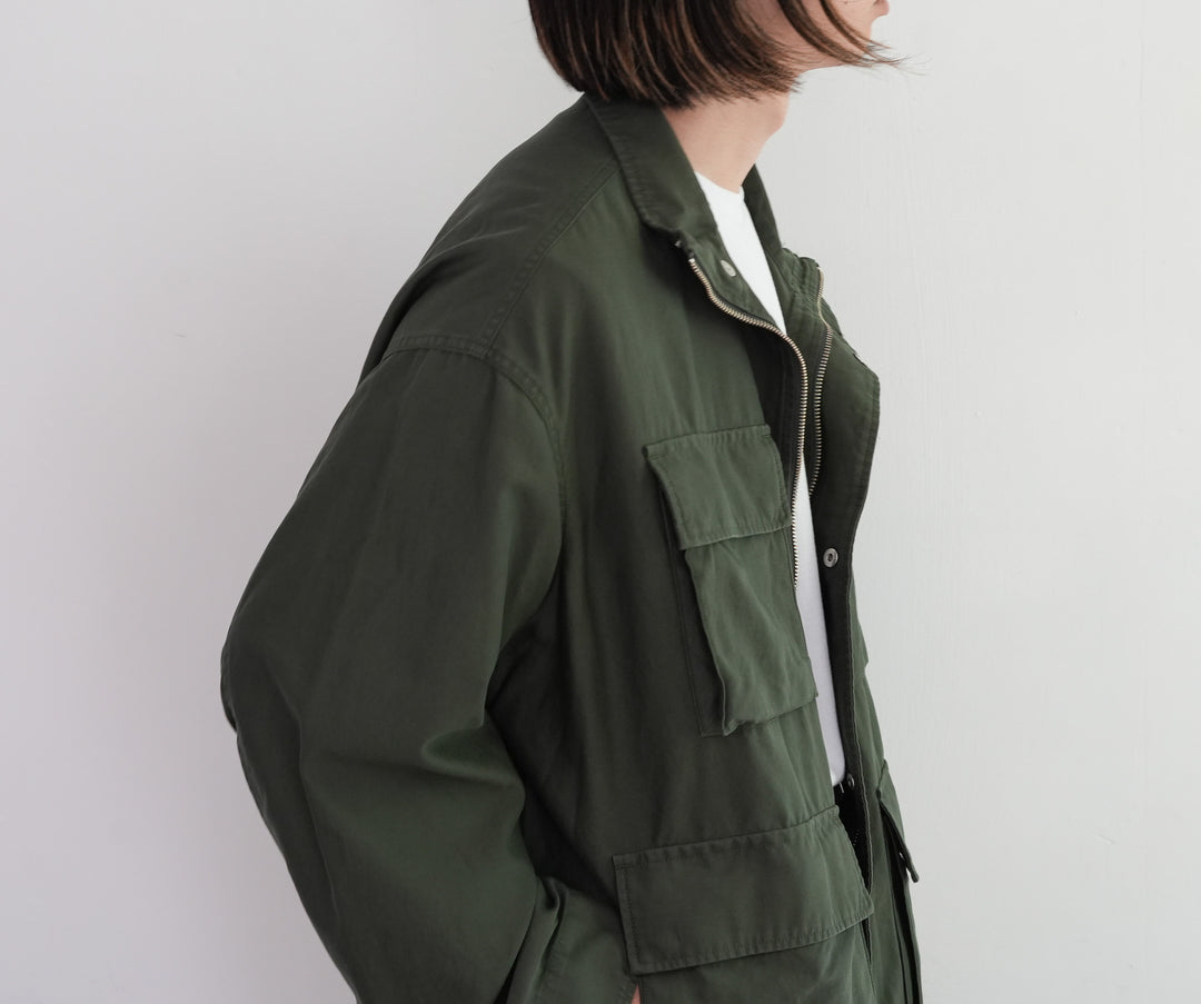 ジャケット・アウター Graphpaper Cupro Military Jacket