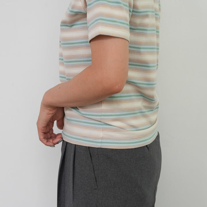 新品未使用　AURALEE 25AW ボーダーTシャツ　サイズ4 AURALEE(オーラリー) 25AW「GRADIENT STRIPE JERSEY TEE