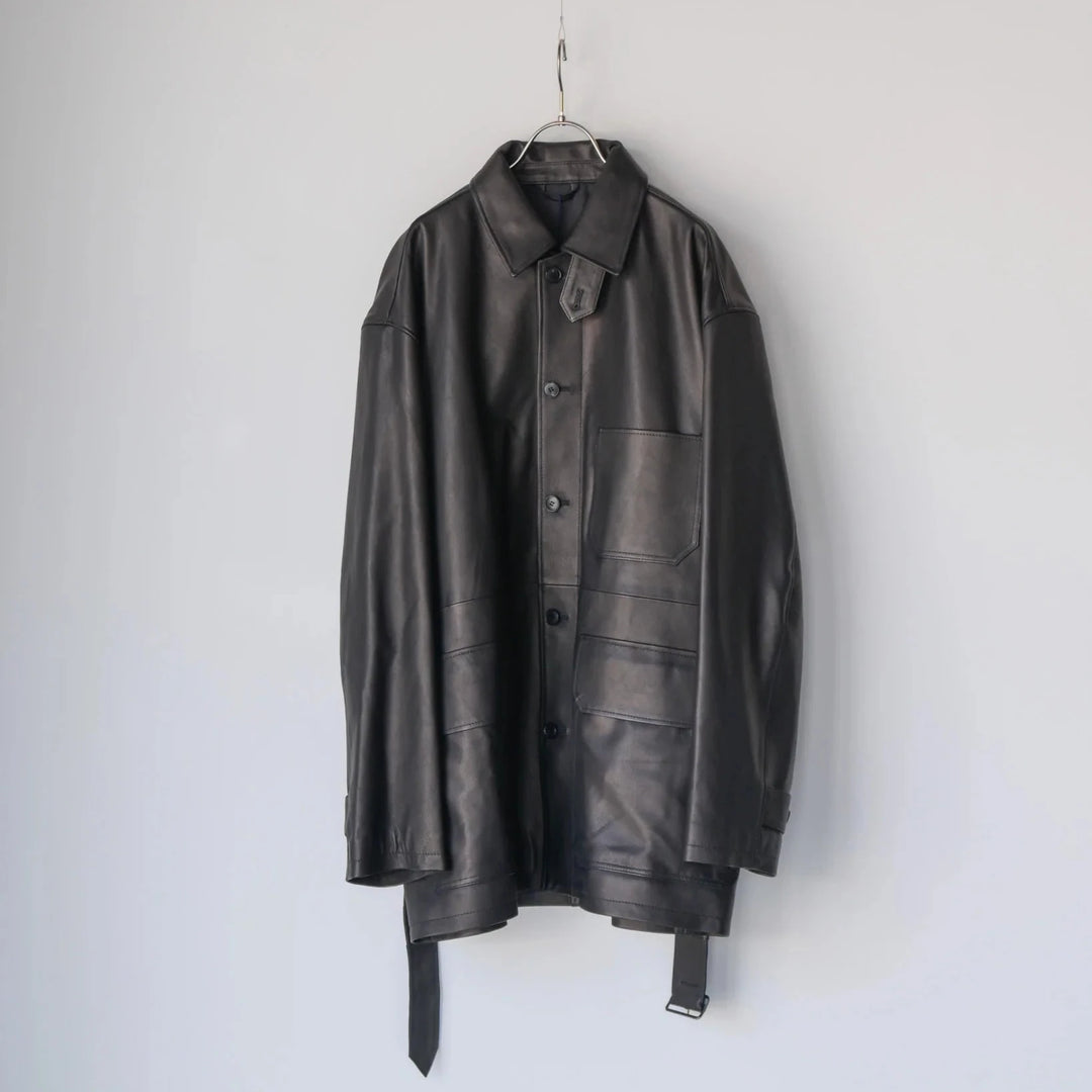 25AW】YLÈVE / SHEEP LEATHER COVERALL JACKET – Chum!