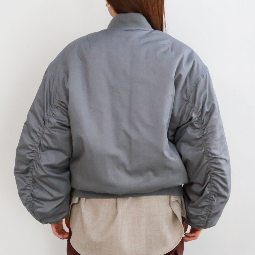 24AW】Graphpaper Silicon Poplin Padded Bomber 