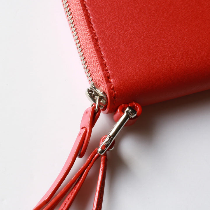 MARKA - KARABINER STRAP ROUND ZIP PURSE 