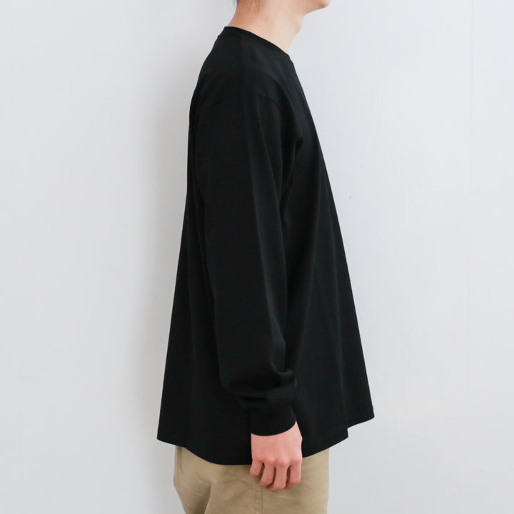 25SS】AURALEE LUSTER PLAITING L/S TEE 