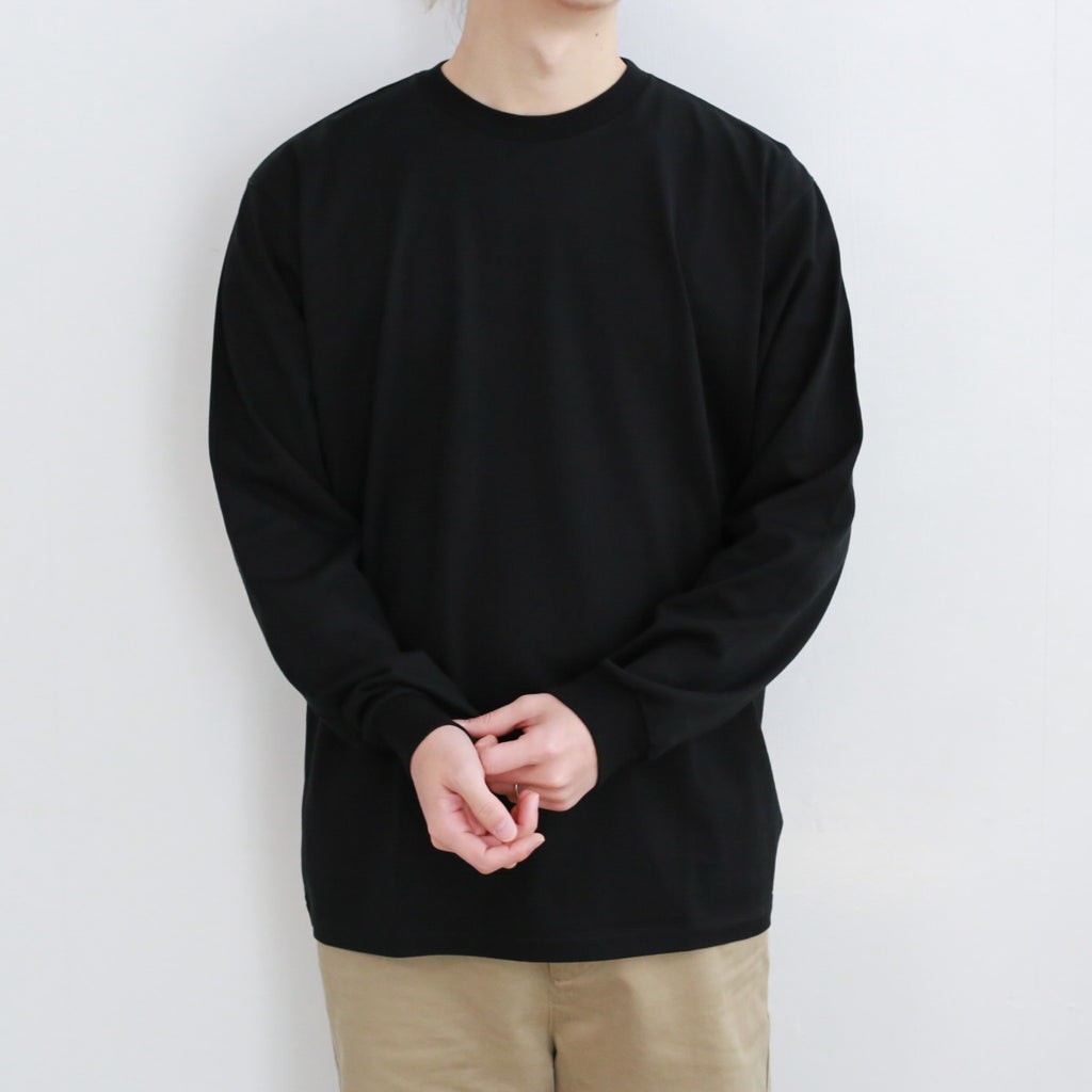 25SS】AURALEE LUSTER PLAITING L/S TEE 