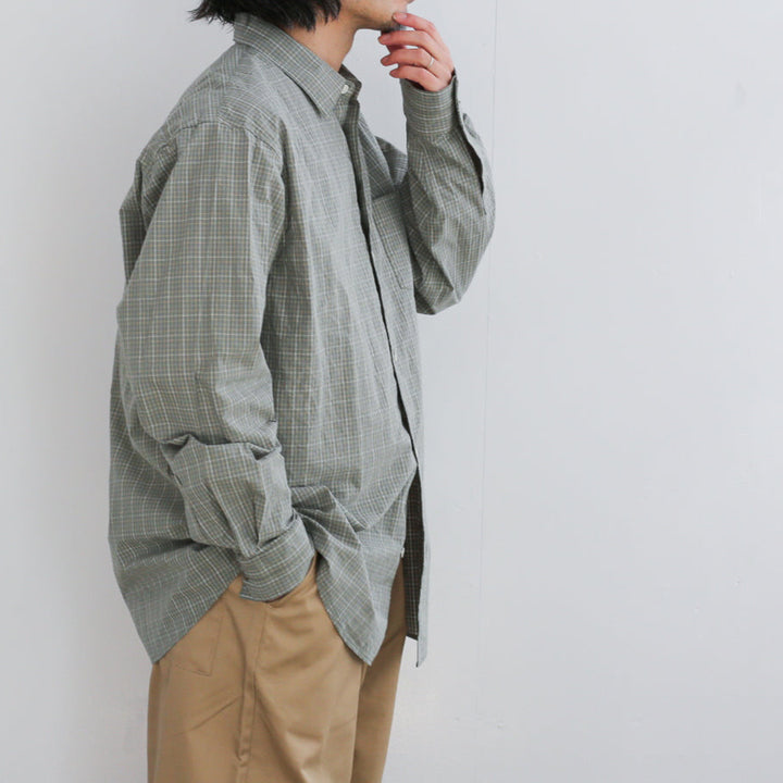 トップス awasa regular collar shirt check awasa REGULAR COLLAR SHIRT / CHECK – Chum!