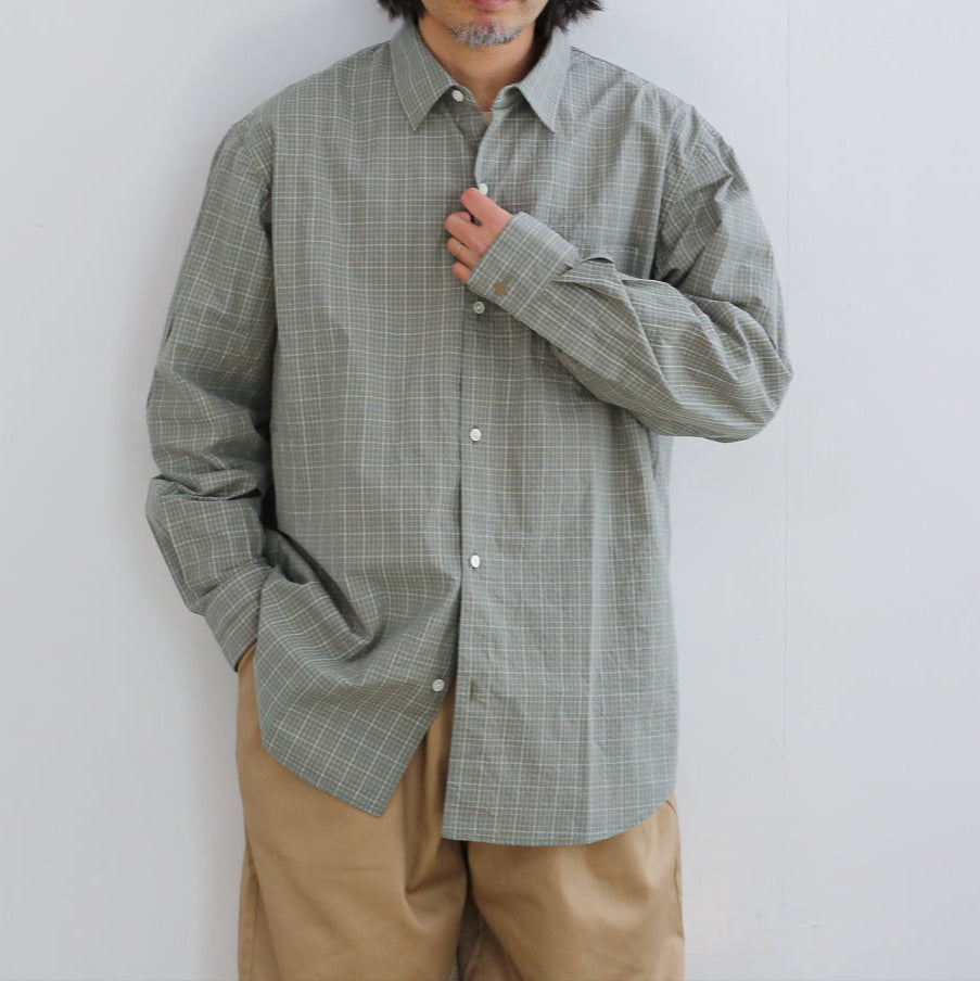awasa REGULAR COLLAR SHIRT / CHECK – Chum!