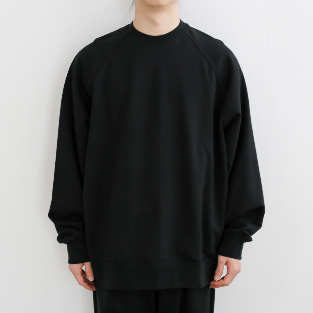 2025SS】Graphpaper Ultra Compact Terry Crew Neck Sweater 