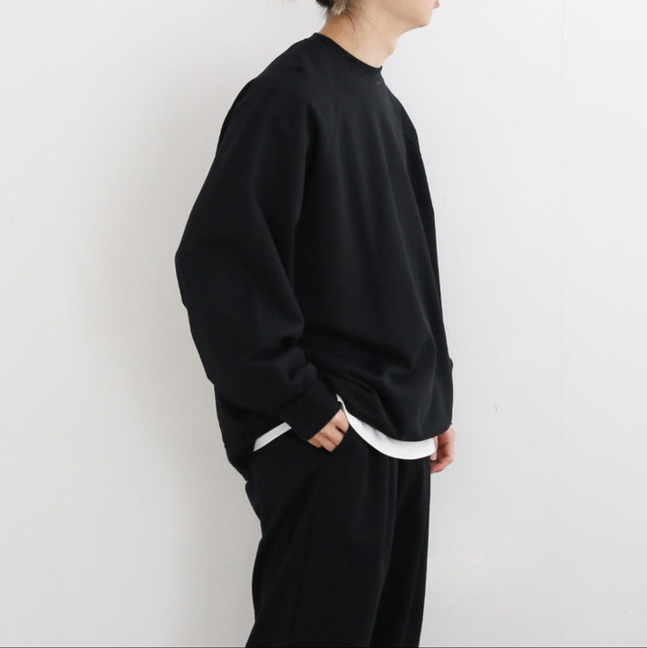 2025SS】Graphpaper Ultra Compact Terry Crew Neck Sweater 
