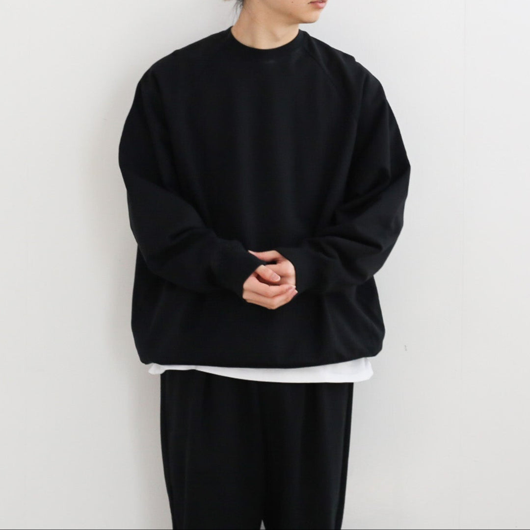2025SS】Graphpaper Ultra Compact Terry Crew Neck Sweater 