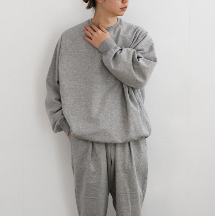 2025SS】Graphpaper Ultra Compact Terry Crew Neck Sweater 