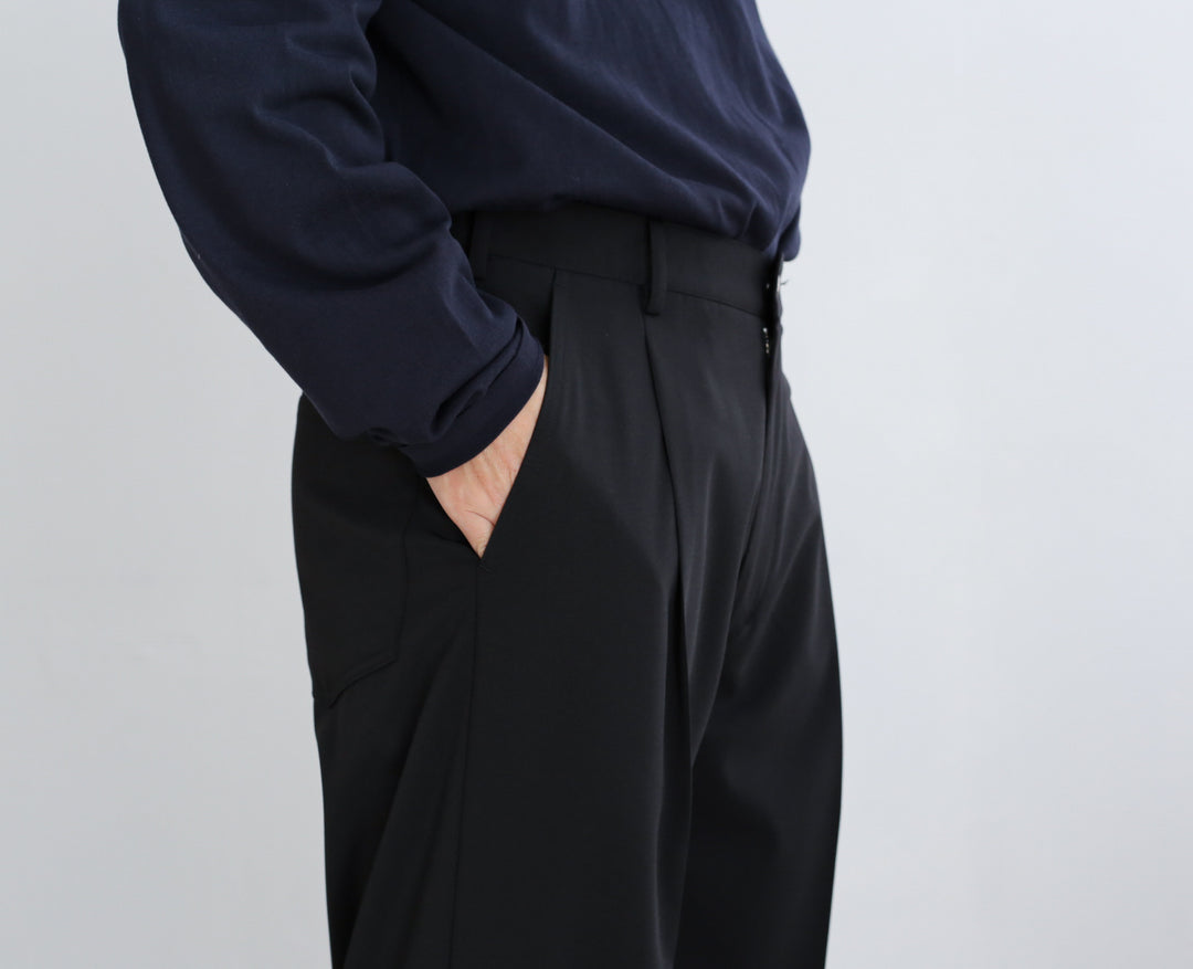 25SS】Graphpaper Semi Dull Oxford Trousers 