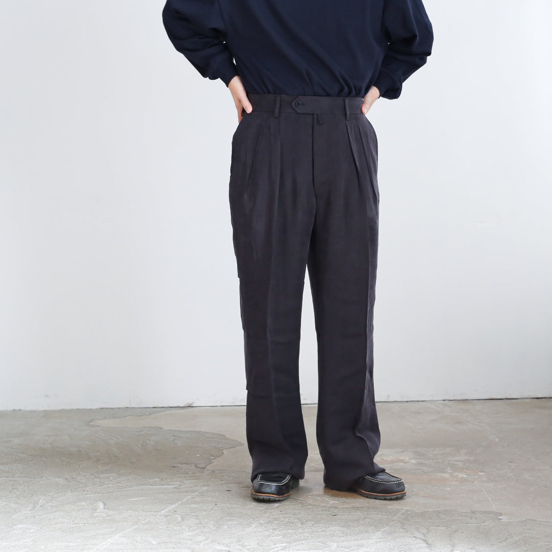 パンツ NEAT High density Cupro Wide 46 navy IMG_2025_03_13_9999_57_1080x.