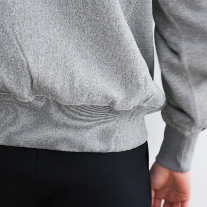 25SS】AURALEE SMOOTH SOFT BD SWEAT P/O PARKA