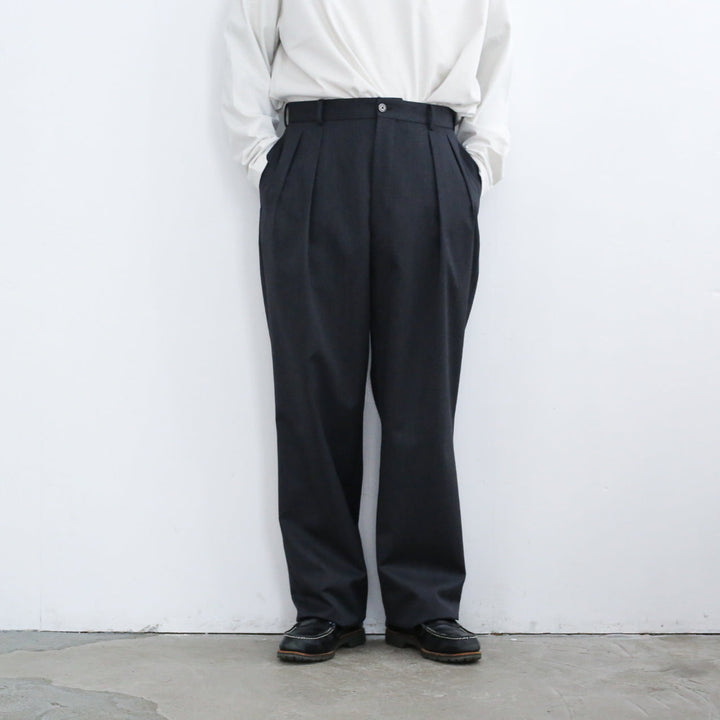 25SS】 NEAT Wool Gabargine NEAT Chino