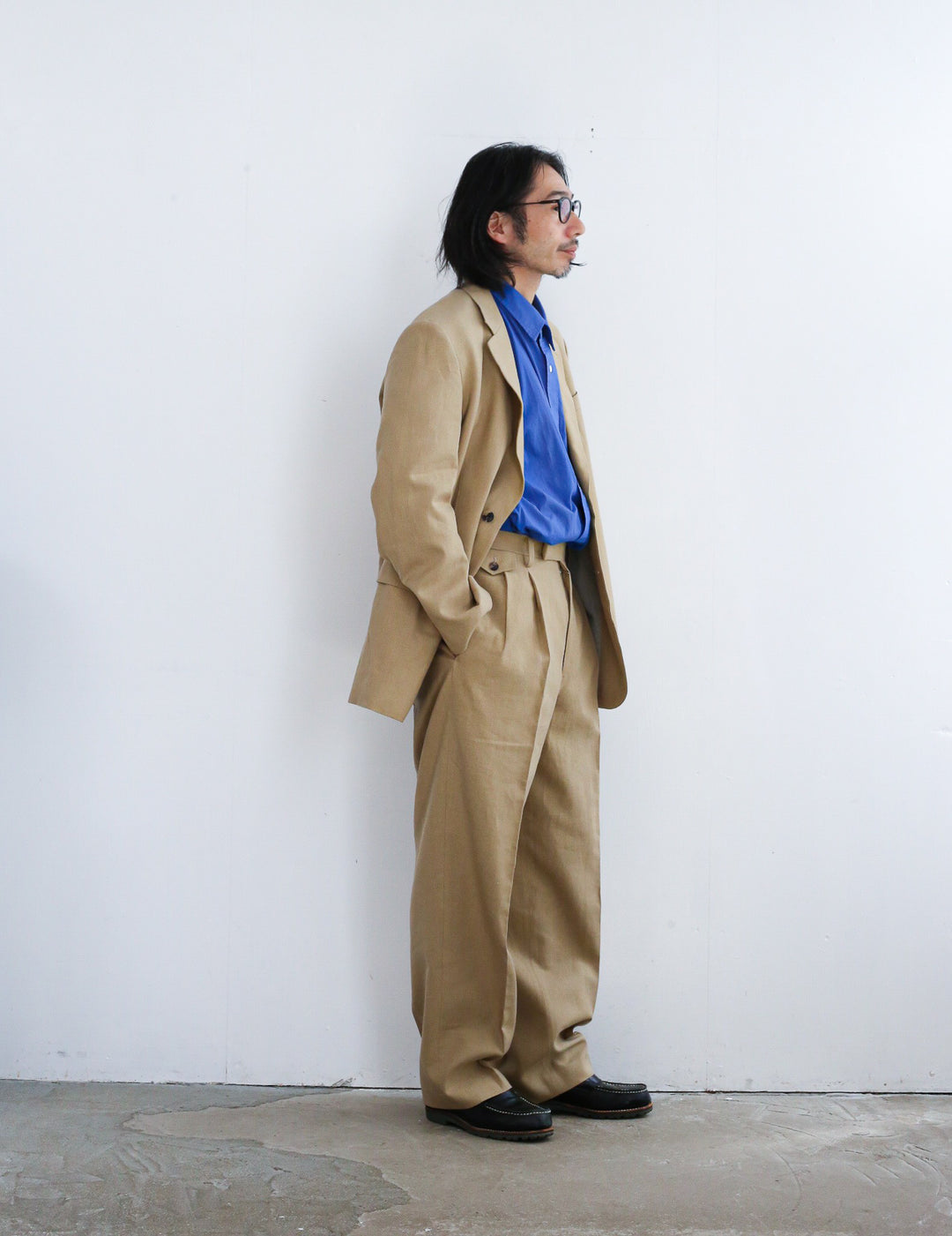 YLEVE イレーヴ ヘンプオーガニックコットンキャンバス トラウザー 24SS 24SS】YLÈVE HEMP ORGANIC COTTON CANVAS JK 