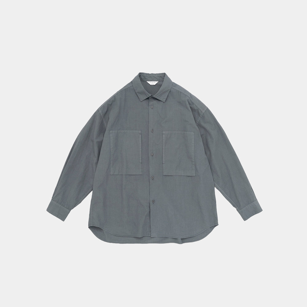 トップス STILL BY HAND SH01253 BLUE GREY STILL BY HAND / SH01253 – Chum!