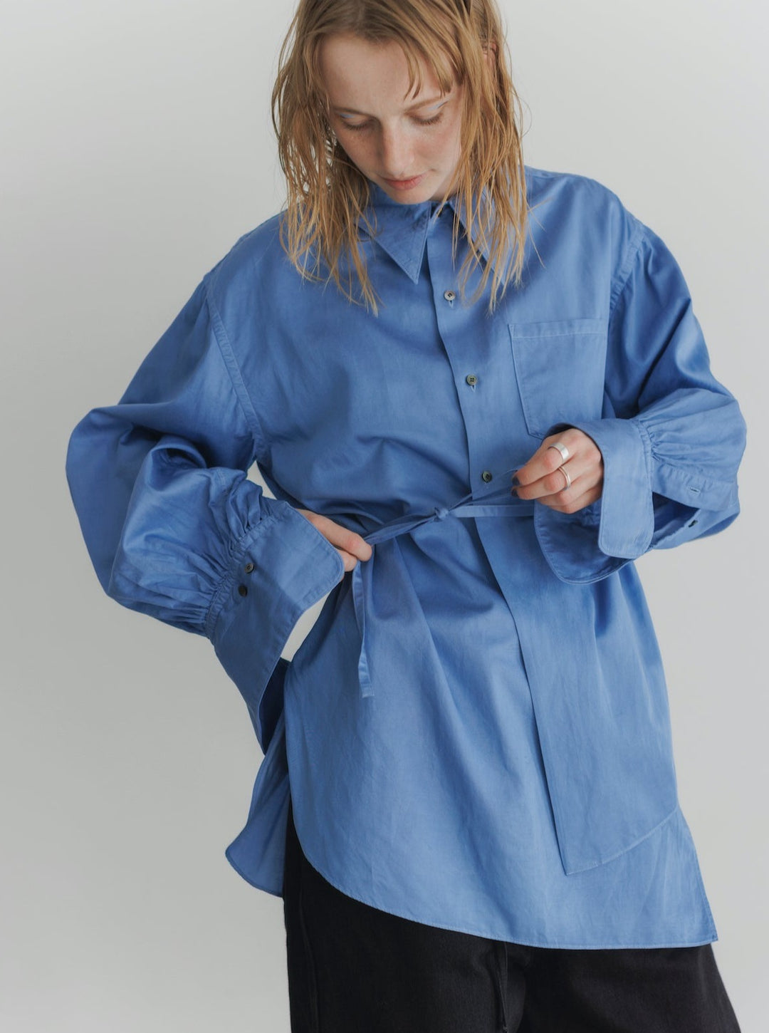 JöICEADDED Washed Satin Playful Shirt for chum！ – Chum!