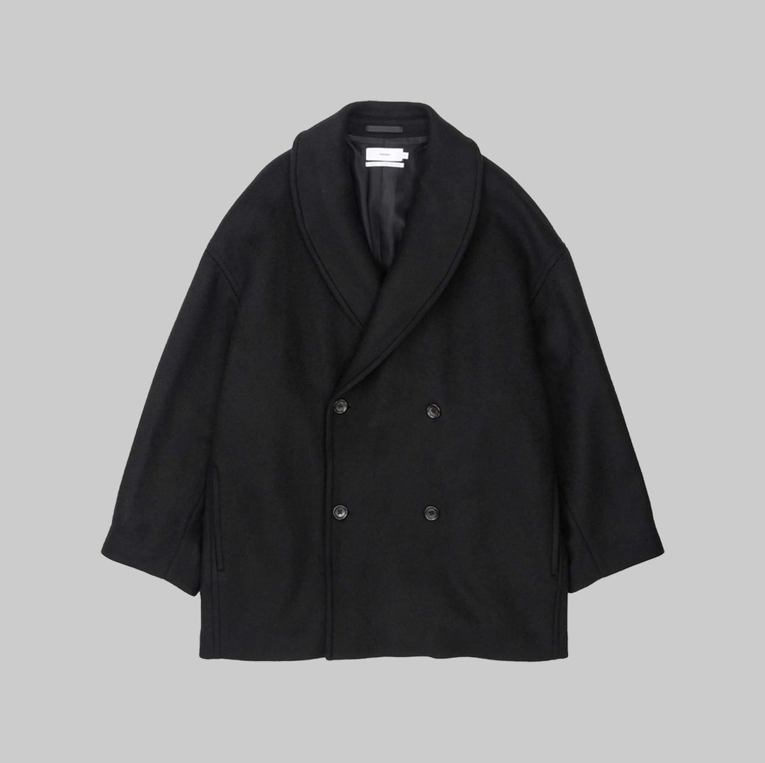 ジャケット・アウター Graphpaper MOLESKIN SHAWL COLLAR COAT Graphpaper Light Melton Shawl Collar Coat