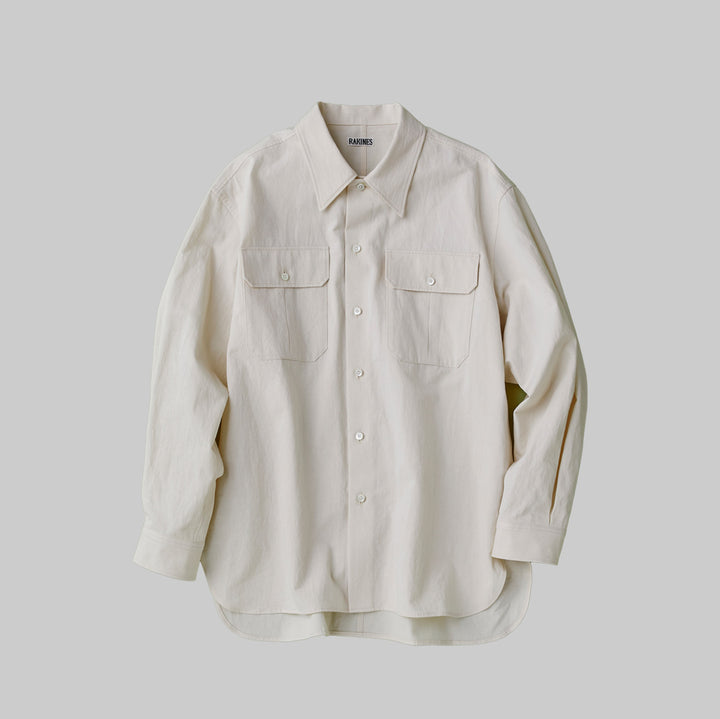 RAKINES ラキネス C×L Chino natural washer RAKINES C×L Chino natural washer - Richard