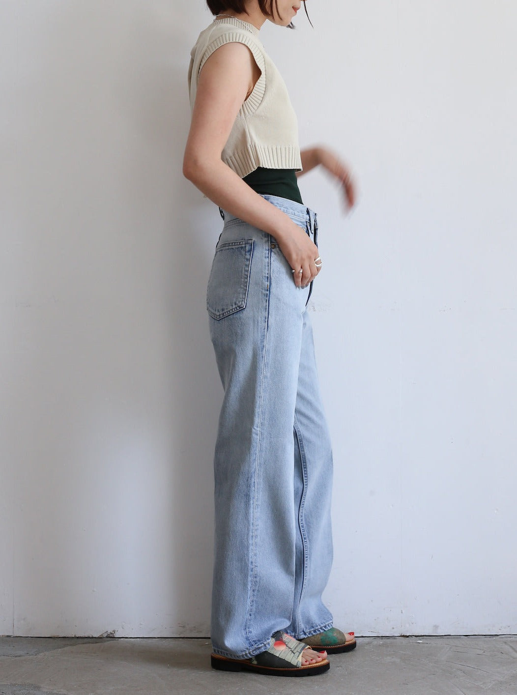 YLÈVE 13.5oz DENIM PRESSED 5P FADE – Chum!